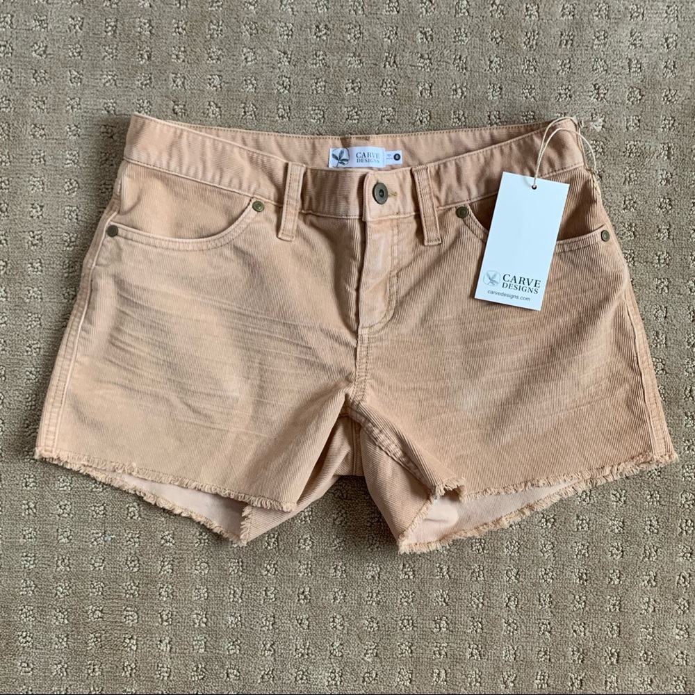 NWT Carve Designs Shorts